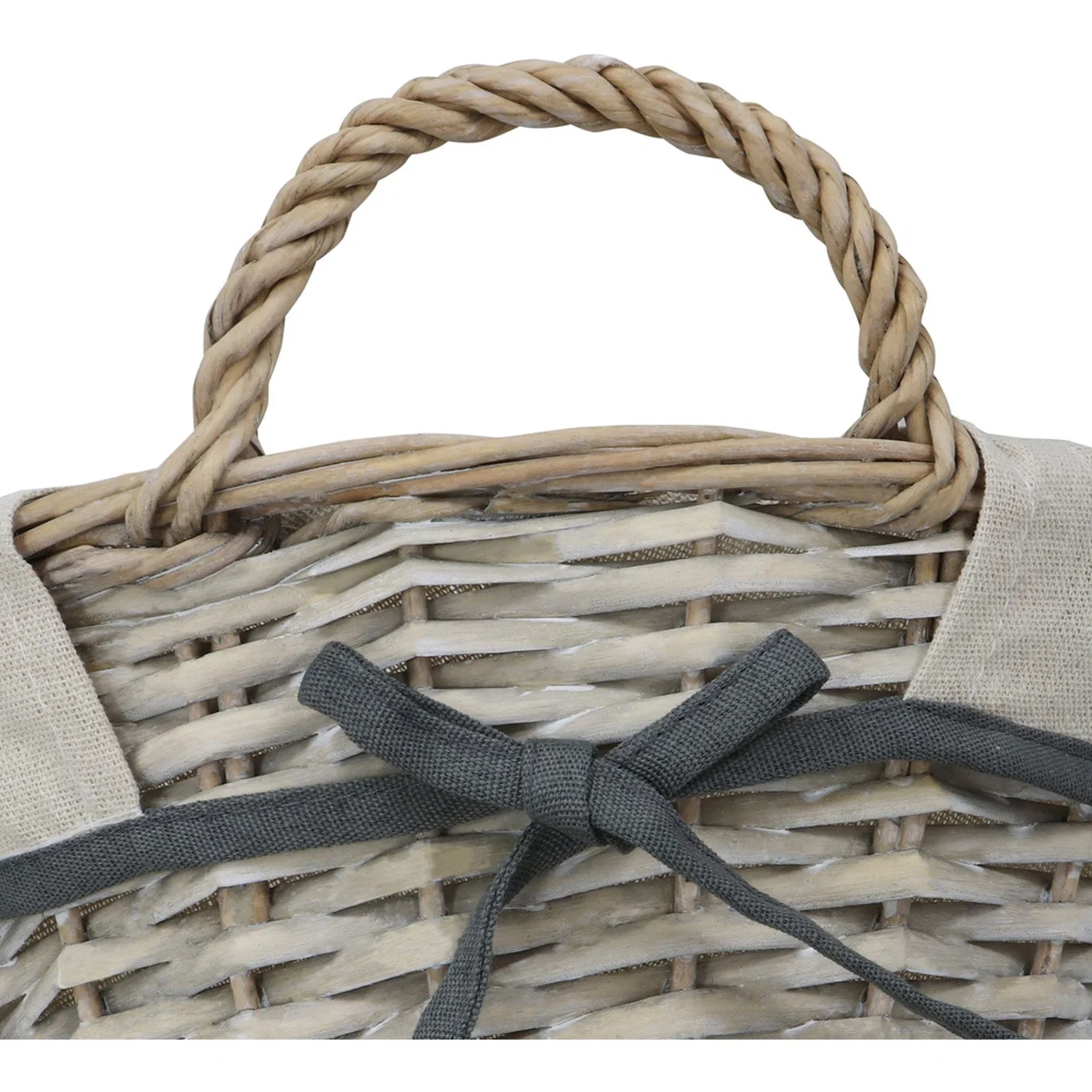 Hot Selling Oval Willow Storage Basket Weaving Basket for Home Storage