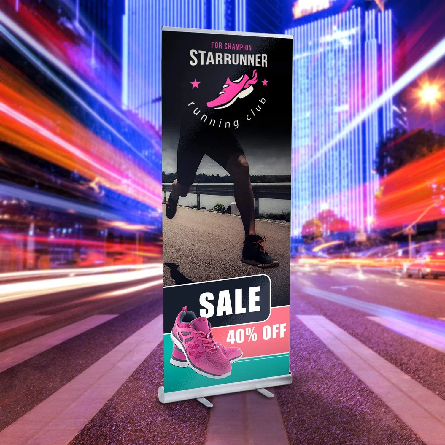 Wholesale/Supplier Retractable Banners Roll up Advertising Roll Down Banner Roll Screen Stand