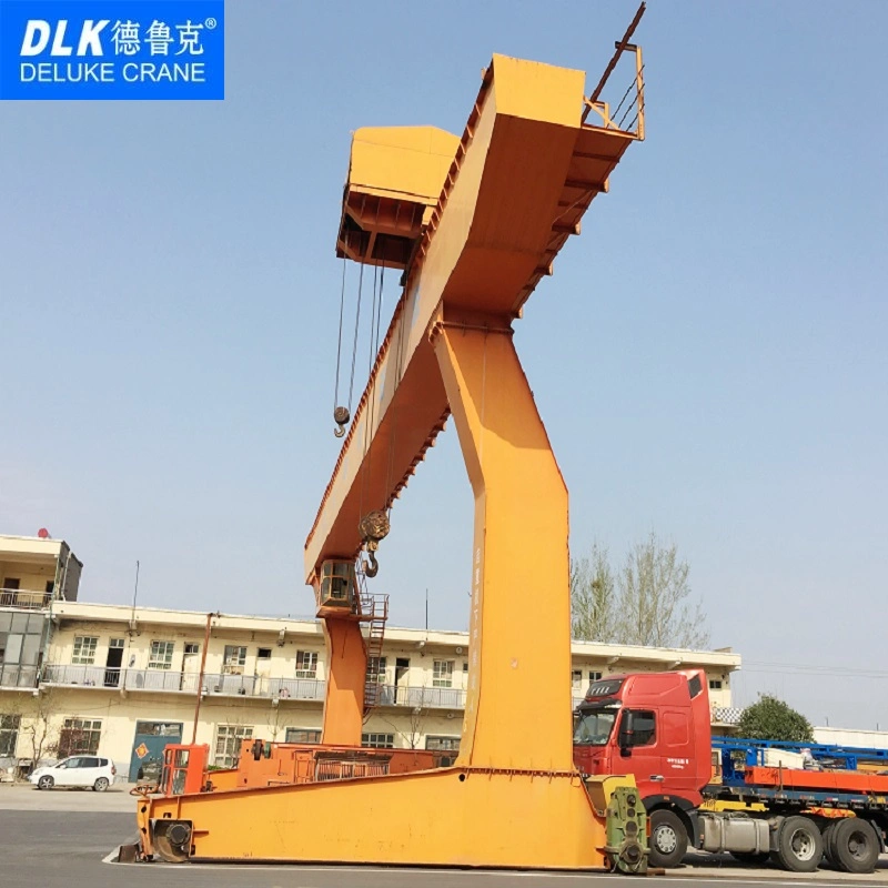 32t Capacity Mdg L-Leg Box Shape Structure Single Girder Gantry Crane Outdoors