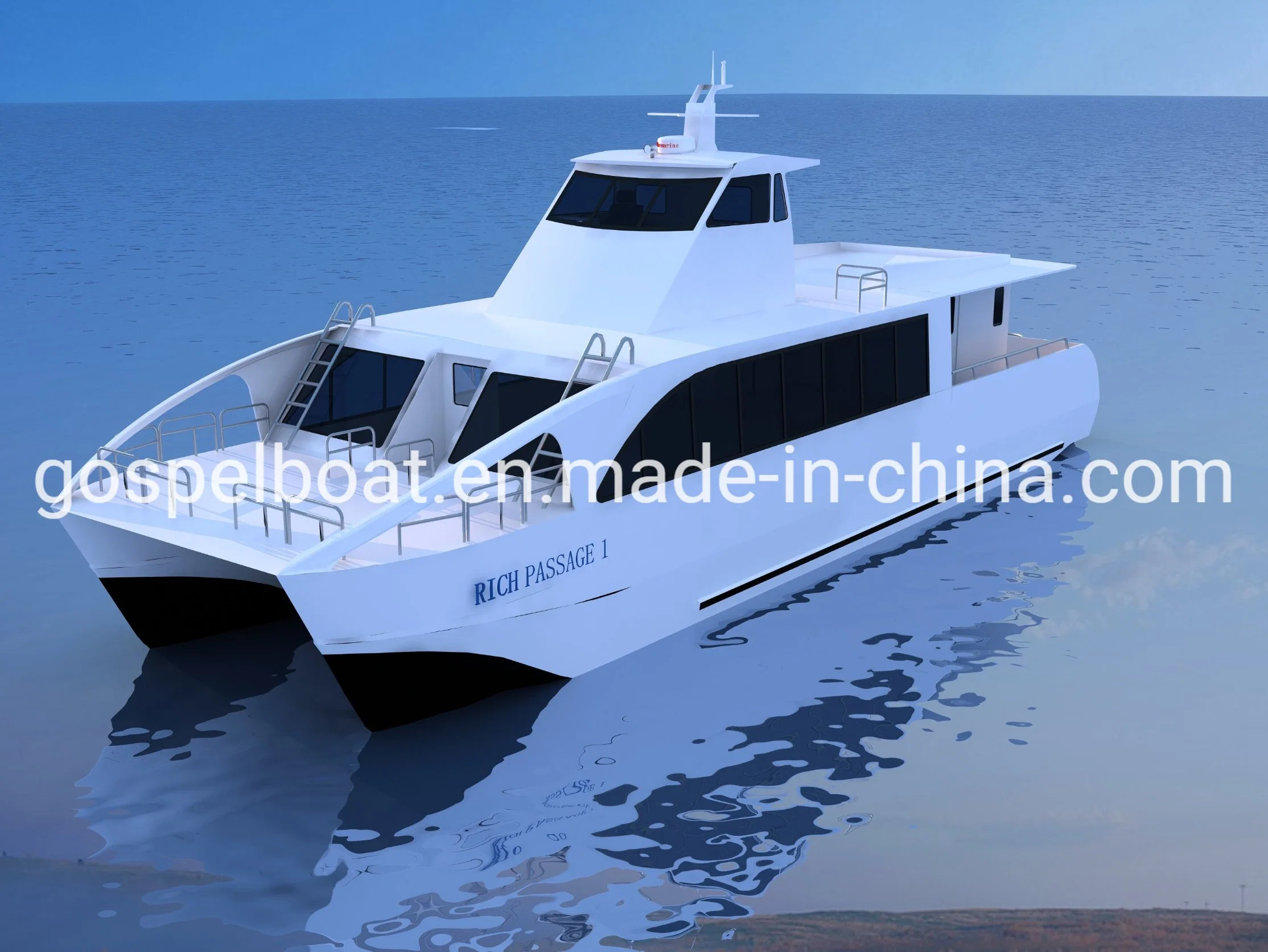 75 Pax Aluminium Catamaran Passenger Ship