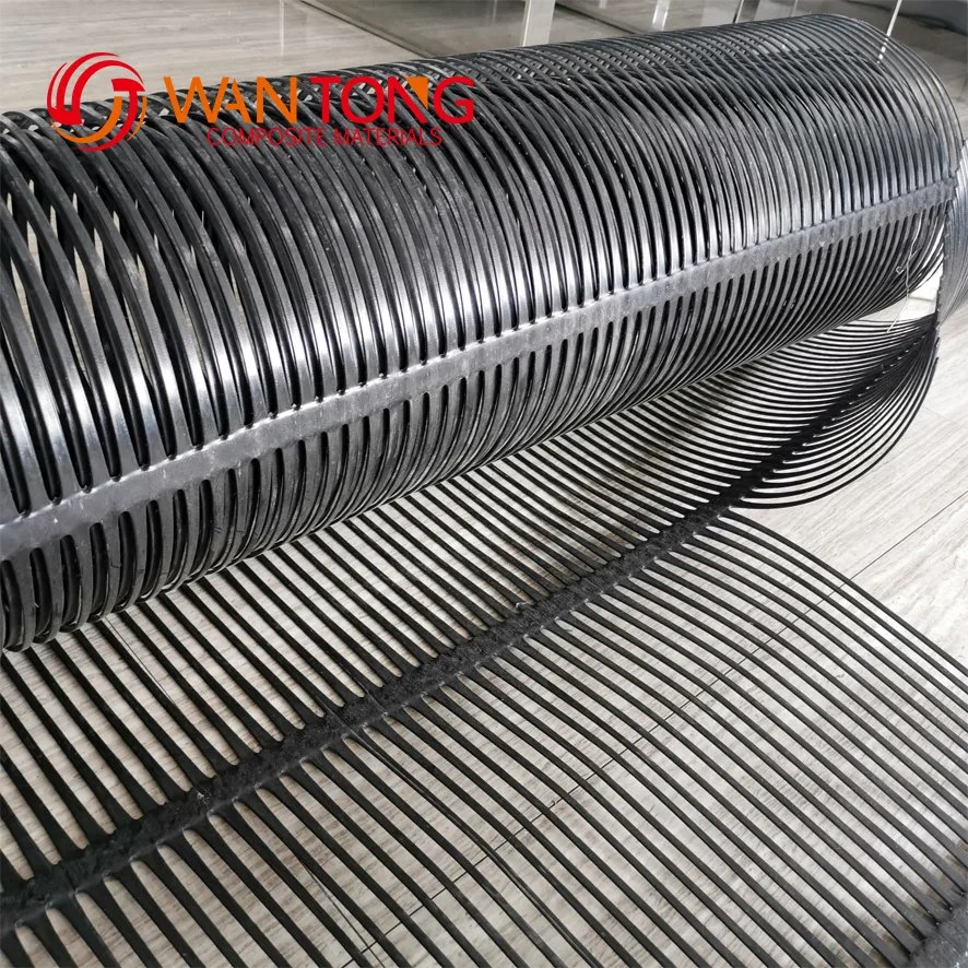 160kn/M HDPE Plastic Geogrid for Base Railway Steep Slope Dam Retaining Wall