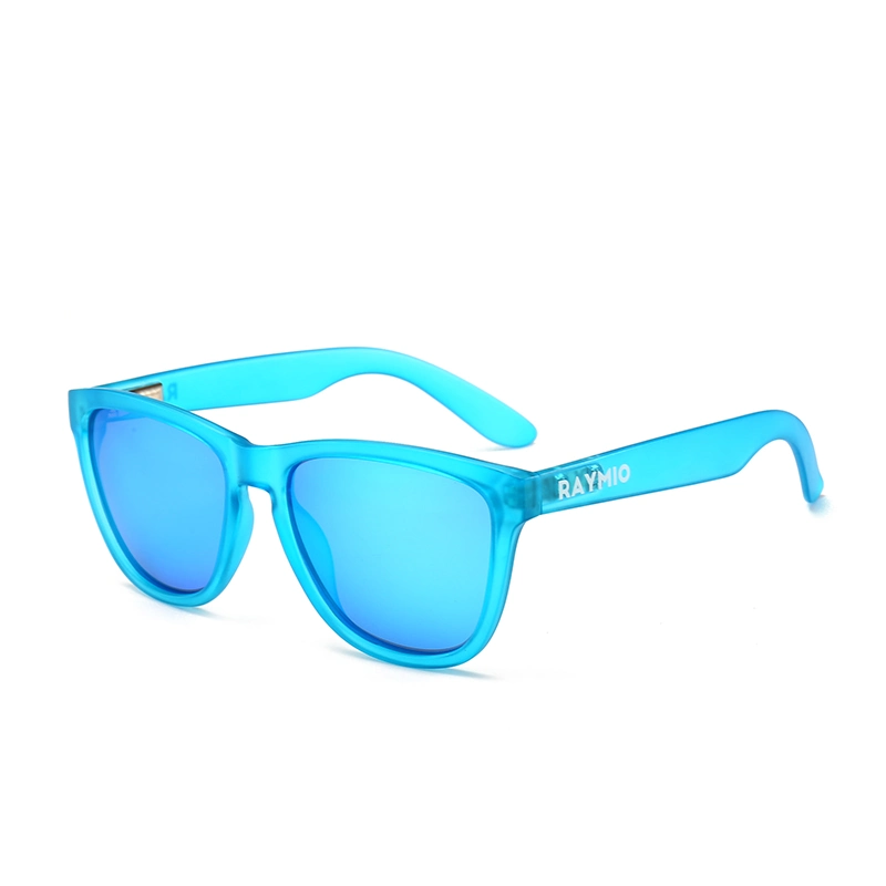 Color caramelo de cristal de forma de ojo de gato Vogue irregular Plaza UV400 de gradiente lente de protección de la mujer gafas de sol