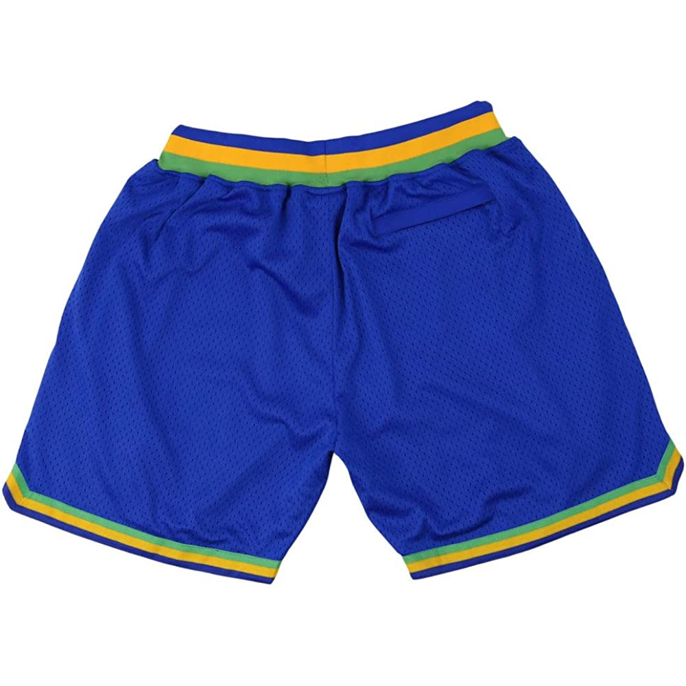 Custom Mesh Gym Entrenamiento deportivo cordón ajustable Retro Moda Baloncesto Pantalón corto atlético con bolsillos