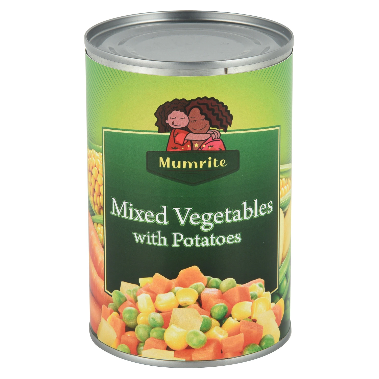 Healthy Canned Mixed Vegetables 400g with Factory Price