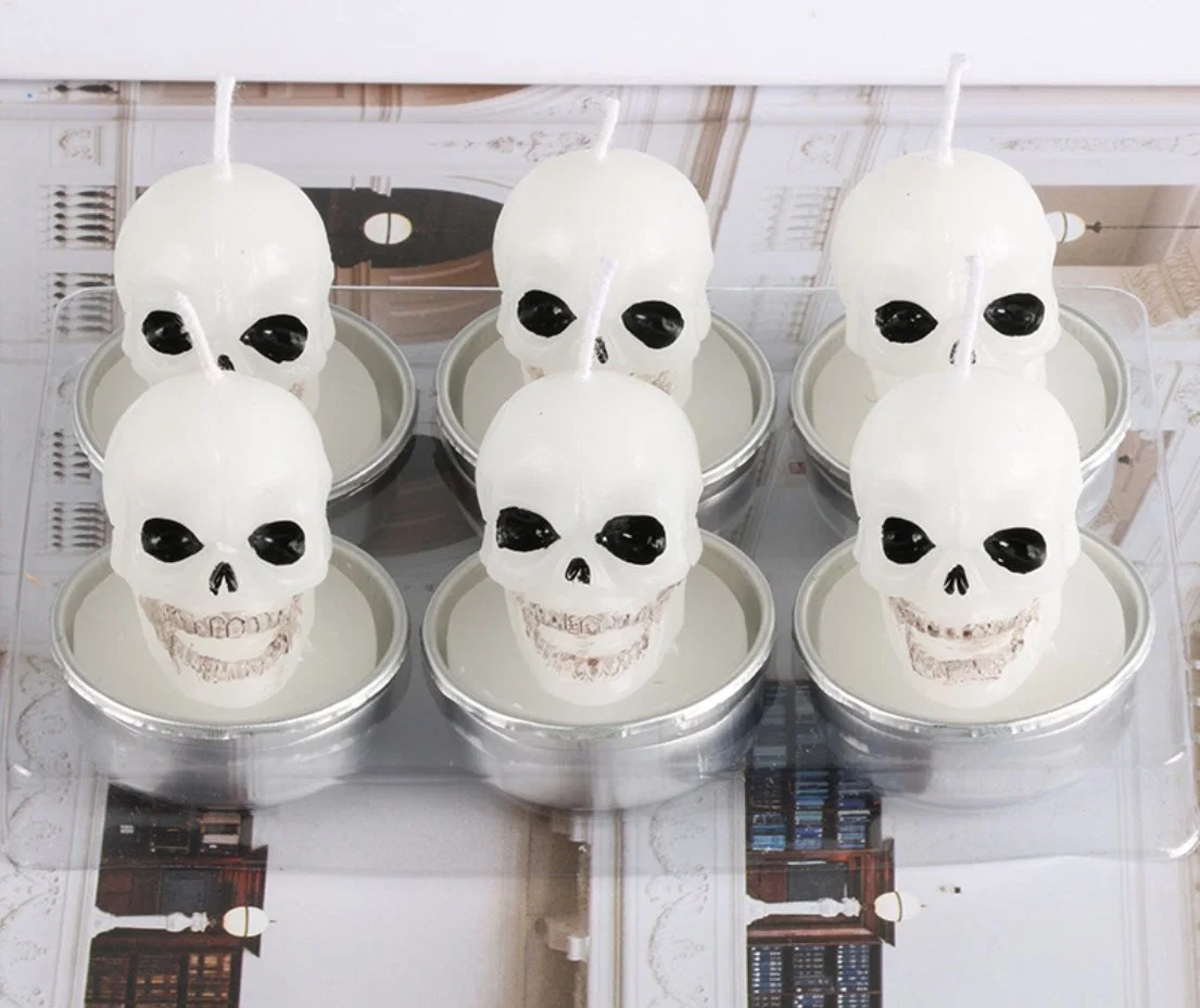 Halloween Design Decoration Ghost Shape Tealight Candle