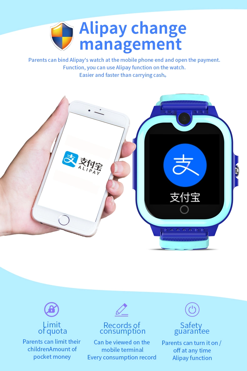 New Arrival 4G Network Df49 GPS Kids Watch Video Call Sos Historical Tracker Smart Watch for Kids (df49)