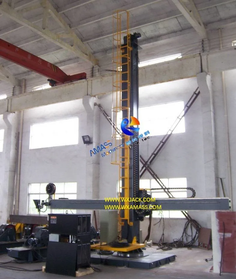 Lhz Heavy Duty Moving Motorized Revolving High Efficient Saw Mag Cross Slides Column and Boom Automatic Welding Manipulator Machine