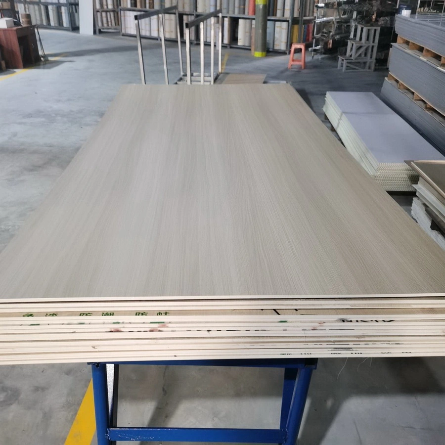 High Density PVC Foam Board Interior Decorative 3D Fluted Wall Cladding PVC Panel Sheet 9mm Covering Board for Furniture Cabinet