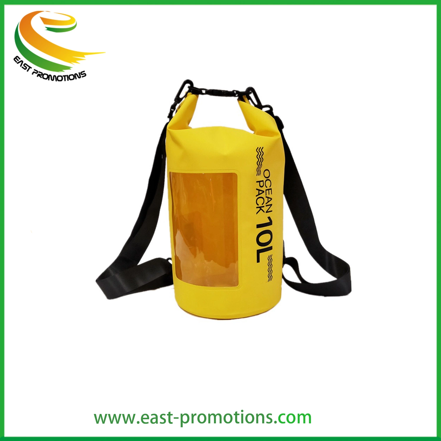 Wholesale/Supplier 500d PVC Collapsible Roll Top Compression Waterproof Dry Sack Floating Bag Ocean Pack with Clear PVC Windows