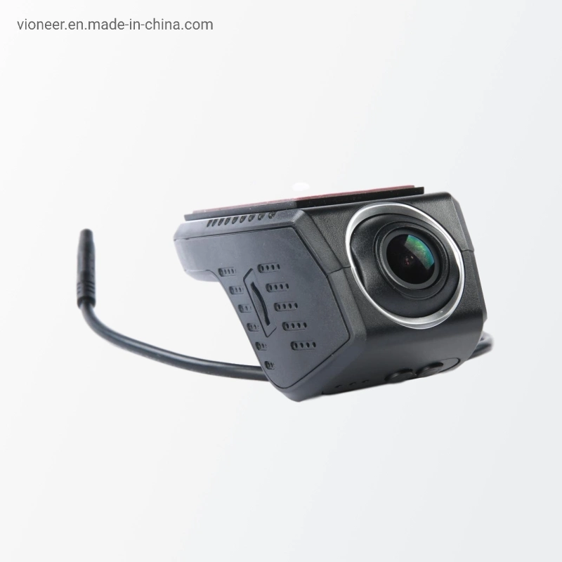 Chinese Factory Vioneer Car Dashcam (VG08) Witn External Power Disconnected Alarm and Car Camera Recorder