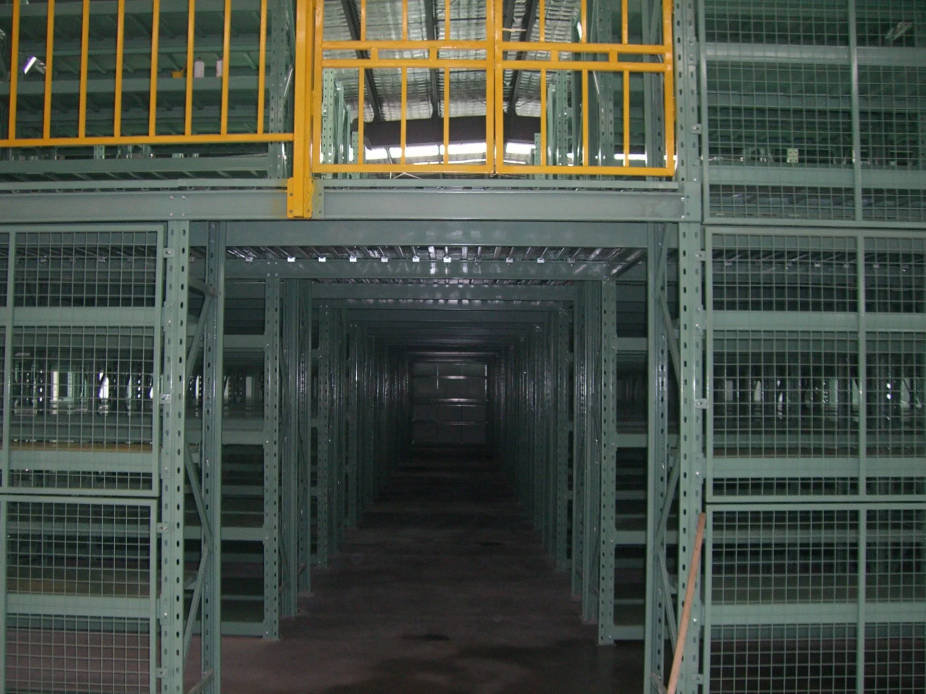 Industrial Shed Designs Pallet Rack Steel Structure Mezzanine Warehouse