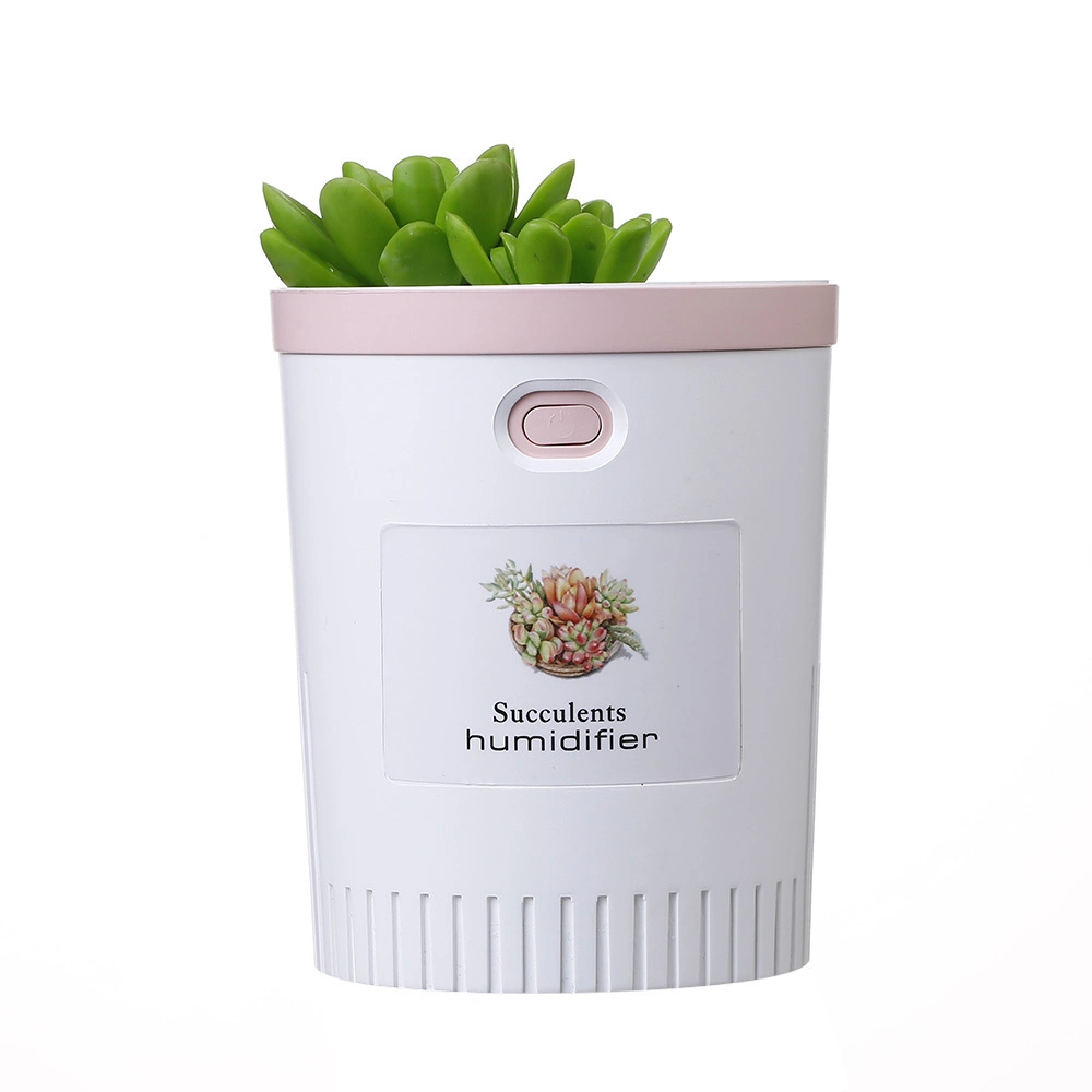 Mini Green Plant USB Car Humidifier Air Cleaner