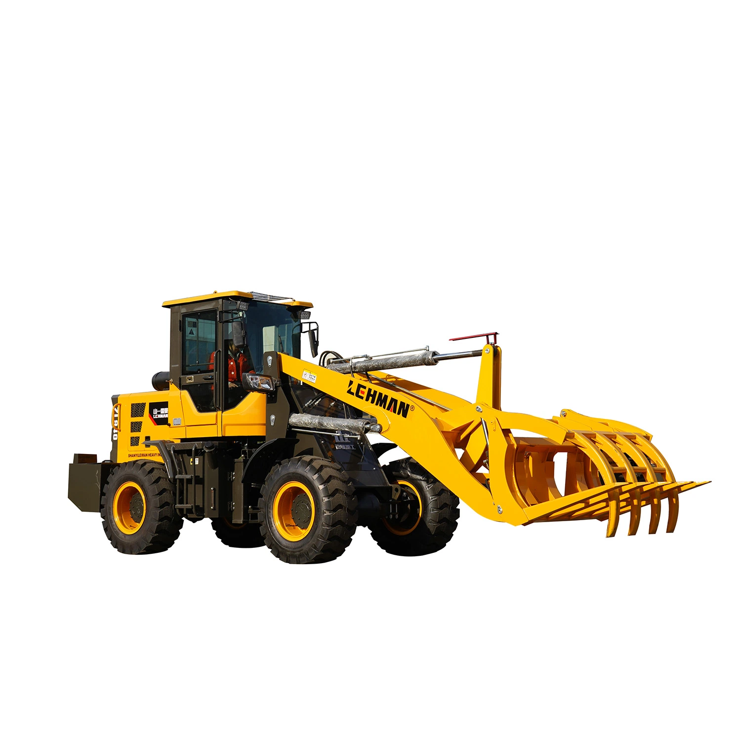 Construction Machinery 1.8tons Small Wheel Loader Exhibiting in China Canton Fair