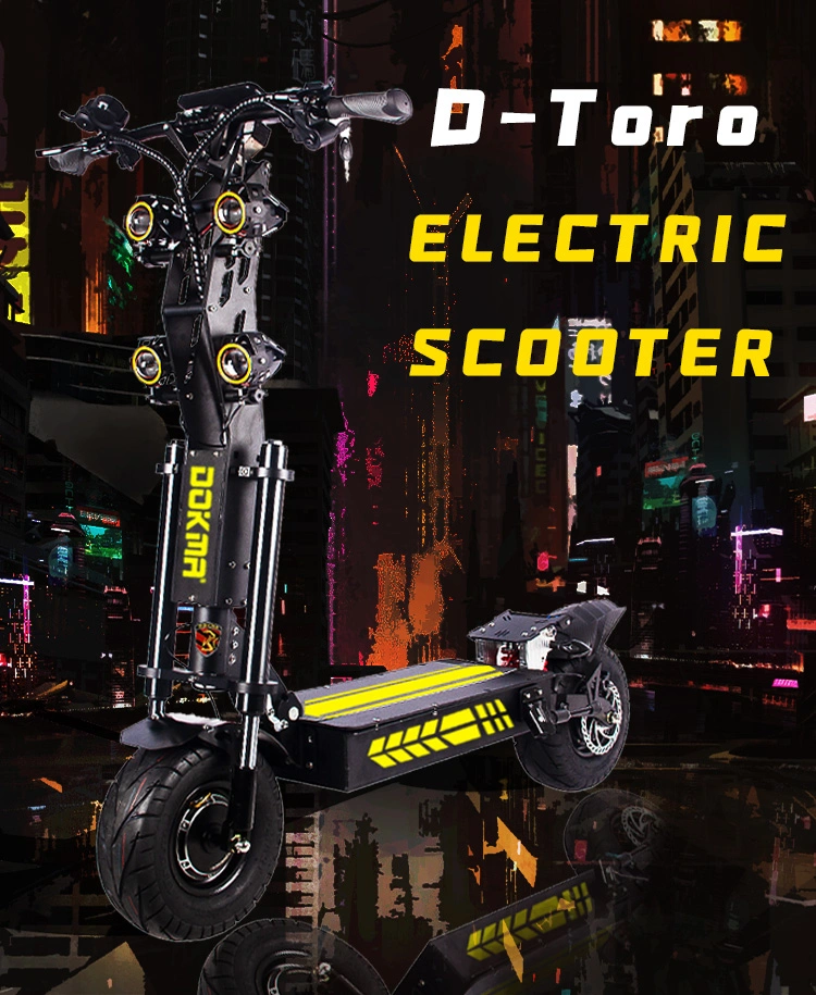 Популярные 13 дюйма Dokma взрослых электрический скутер горных мобильность скутер шаговый скутер Escooter 60V 72V 35AH 45AH дополнительно 5600W 8000W мото