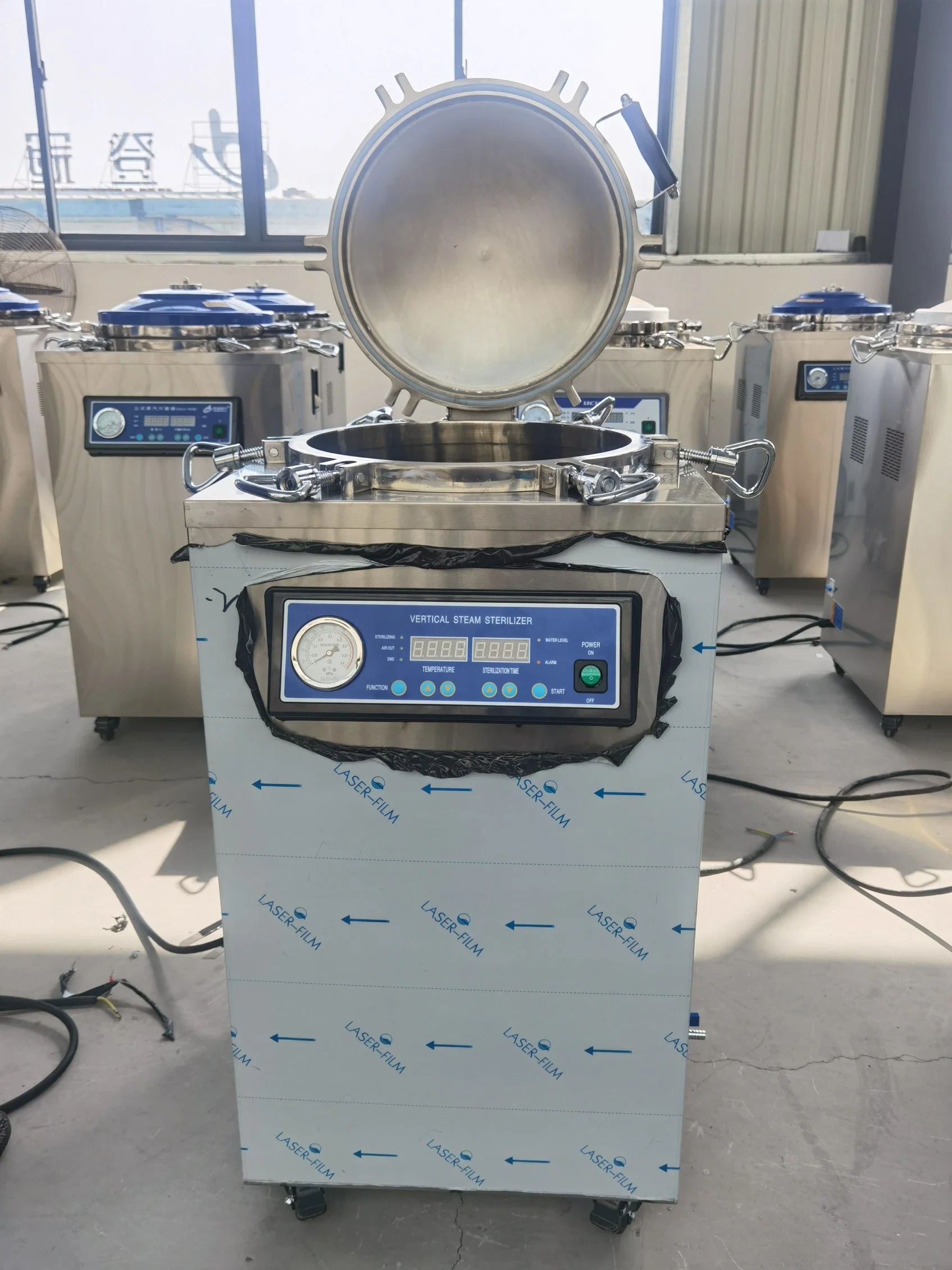 35L 50L 75L 100L 150L Auto Digital Vertical Vacuum Steam Autoclave