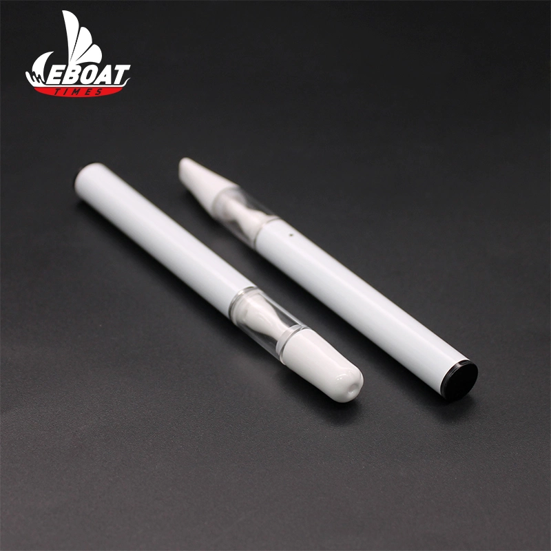 إيباوتتايمز قلم Vape جديد سعة 1 مل قابل للاستخدام مرة واحدة كامل خزفي 310 مللي أمبير ساعة قلم Vape للبطارية