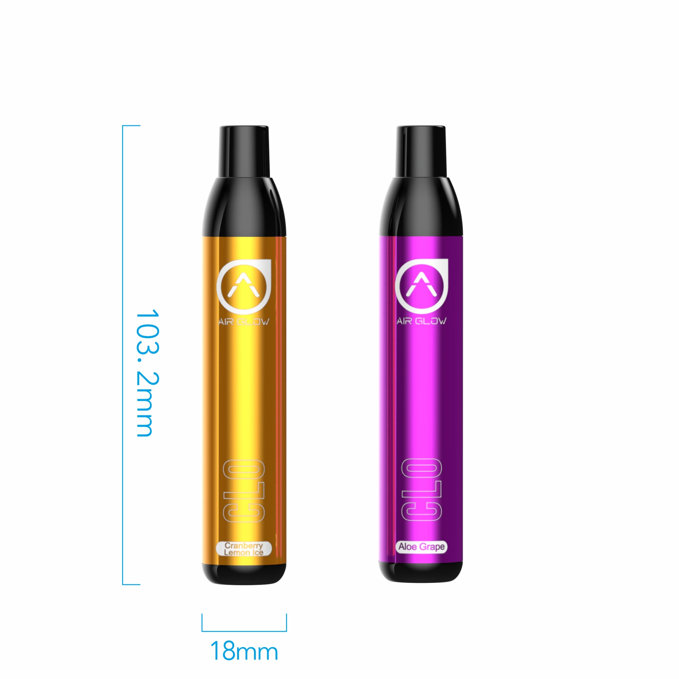 10 Smooth Flavors Best Sales 650 Puffs 2% Salt Nic Pod Disposable Vape Pen Air Glow Clo Electronic Cigarette