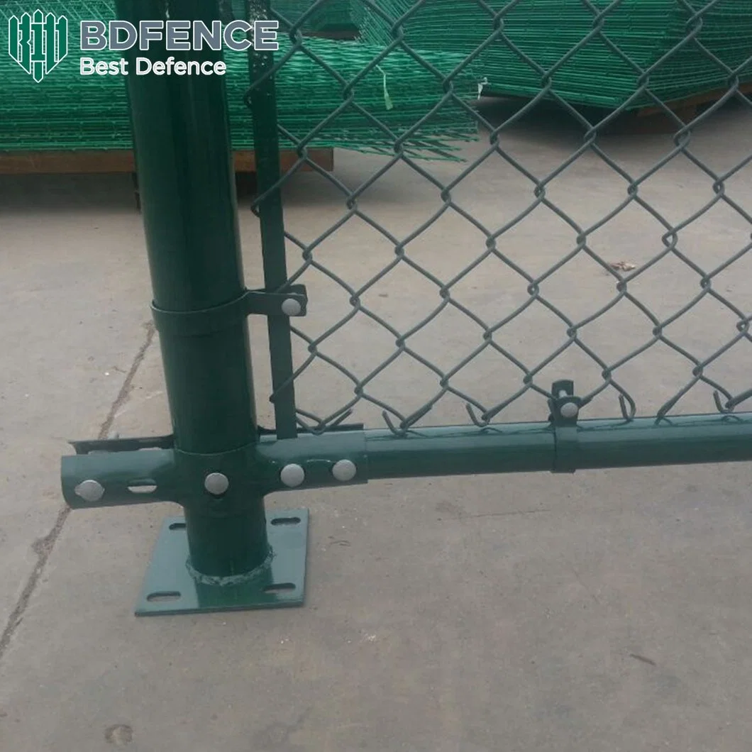 Maillon de chaîne de fer de clôture électrique Heavy Duty électro galvanisé le maillon de chaîne pour la vente de clôture