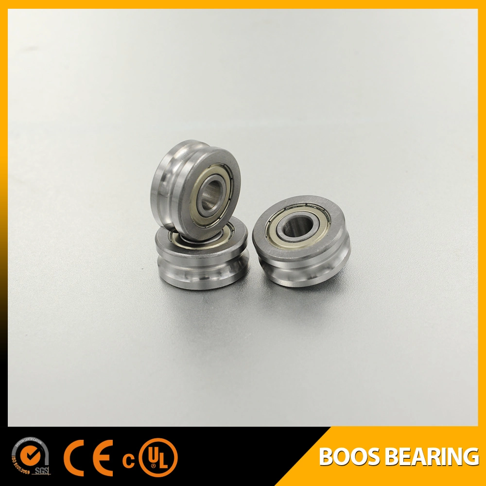 Guide Line Distributor Track Roller U V Pulleys Wheel Hub Housing Sliding Rolling Spherical Ball Bearing