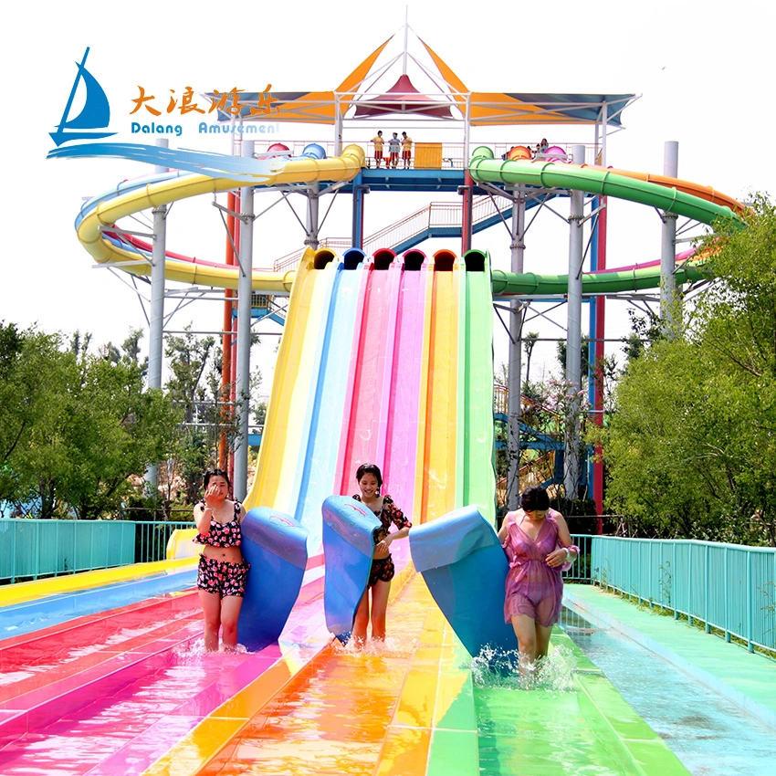 Auqa Park Slide Slide Fiberglass Pool Fiberglass Private Swimming