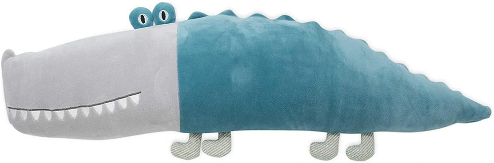 Custom Plush Pillow Gifts Hedgehog Gator Soft Cotton Stuffed Animal Toy Hugging Pillow