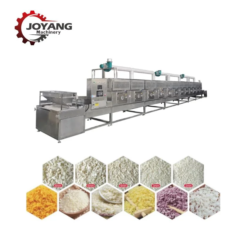 Industrial Microwave Food Bread Crumb Nutrition Powder Drying Sterilizing Machine