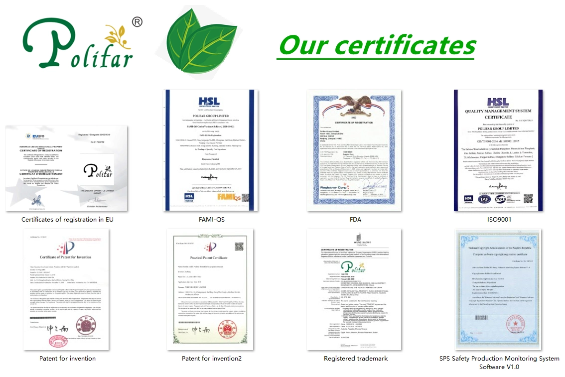 Phosphate monosodique d'additif alimentaire de haute qualité/phosphate monosodique de sodium MSP