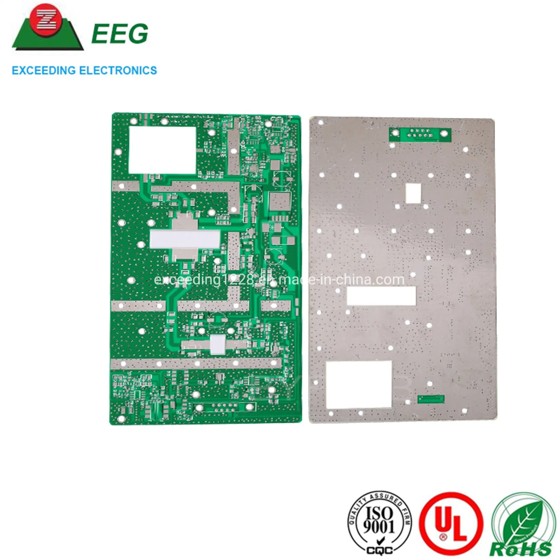 Placa de circuito impreso de alta calidad Multilayer PCB Fabricación con ISO9001 Aprobado