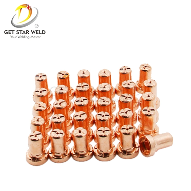 Get Star Weld PT31 Air Plasma Cutting Torch Accessories Consumables Cutting Extended Nozzle and Electrode/Tip