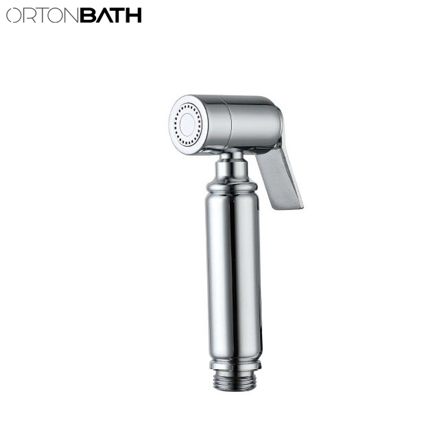 Ortonbath Rose Gold Black Messing Edelstahl Handheld Wc Bidet Sprühgerät Set Einstellbarer Wasserdruck für WC Shattaf Bidet Sprühgerät