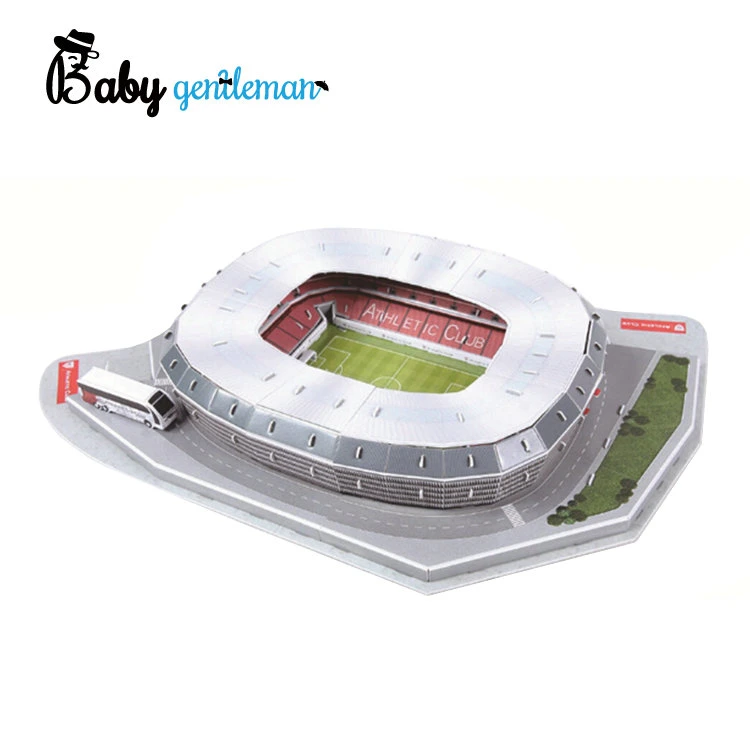 Custom Education Jigsaw Toy Signal Iduna Park Paper 3D Cardboard Puzzle for Kids Z14071g