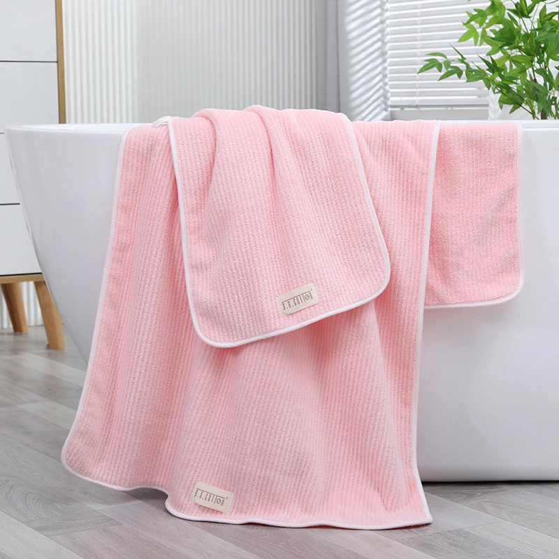 Toalla de baño de terciopelo de Coral para el hogar absorbente de agua de secado rápido Toalla de baño de playa