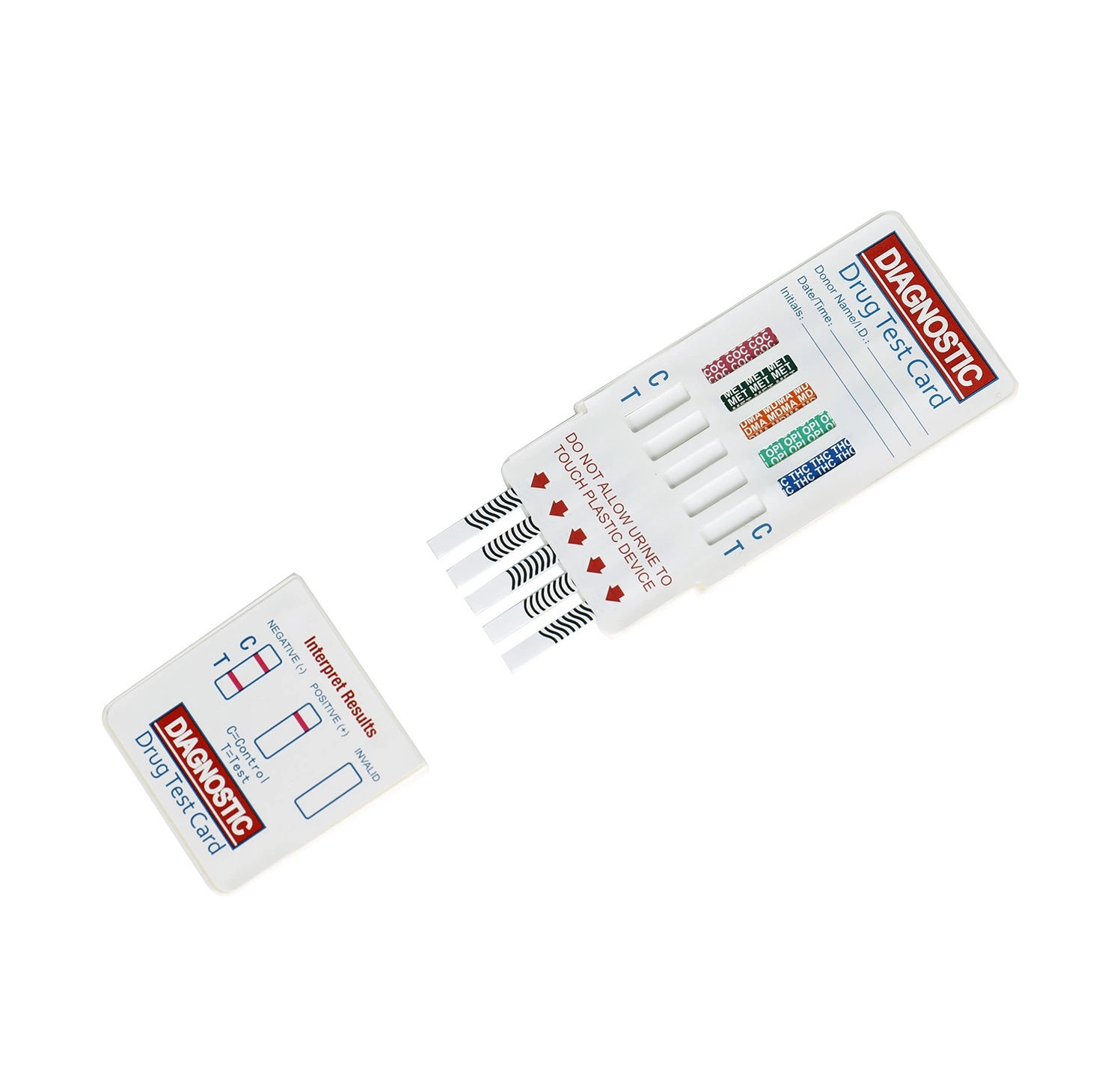 1test/Pouch Strips & Tube OEM Cartons 0.14 M Testing Drug Test