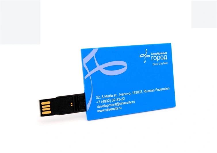 Personnalisé 2 Go / 4 Go / 8 Go de mémoire USB de carte Cerdit Bâtonnets à bas prix