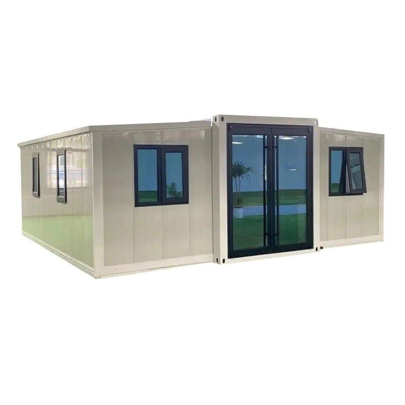 Dobra fácil 20FT 3 quartos com cozinha prefab recipiente expansível Casa