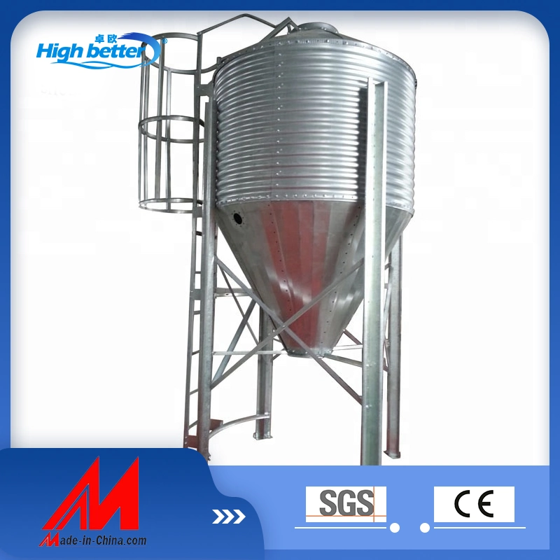 Wholesale/Suppliers Price Galvanized Steel Silo Grain Silo for Poultry Farm Equipment Agricultural Machinery