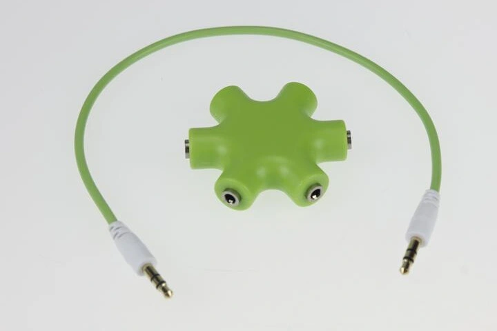 Mutiple 3.5mm Jack Headphone Splitter Audio Adapter for Promotional Gift