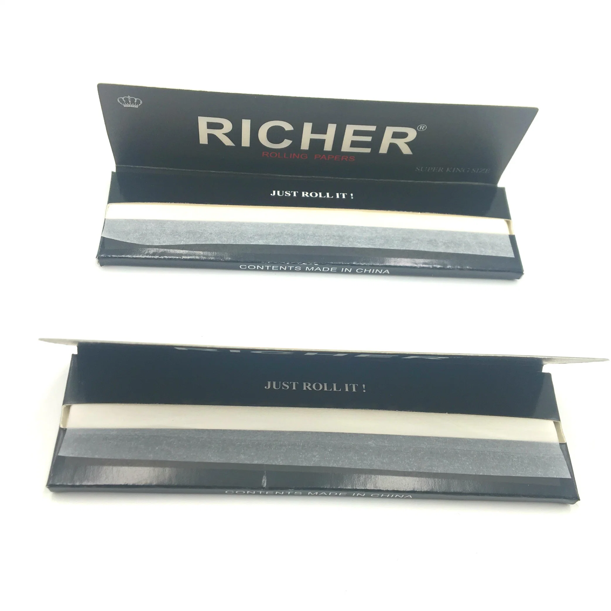 Super King Size Long Rolling Paper Black Package