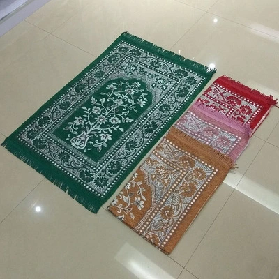 Custom Islamic Sejadah Praying Rugs for Muslim Anti Slip Pray Mat