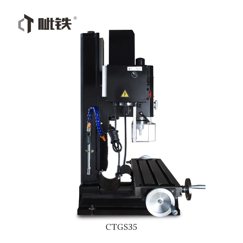 Ctgs35 Mini Drilling and Milling Machine Drilling Equipment Imported SKF Bearings with High Precision CE ISO with Low Price 70mm