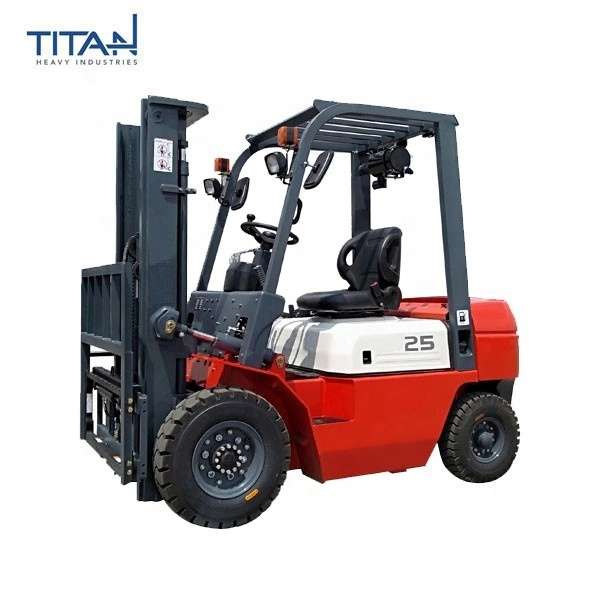 Titan Diesel Forklift Electric Forklift Truck 2.5 Ton for Year-end sale