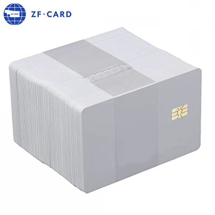 Cr80 Size FM4428/FM4442 Chip RFID Contact IC Card