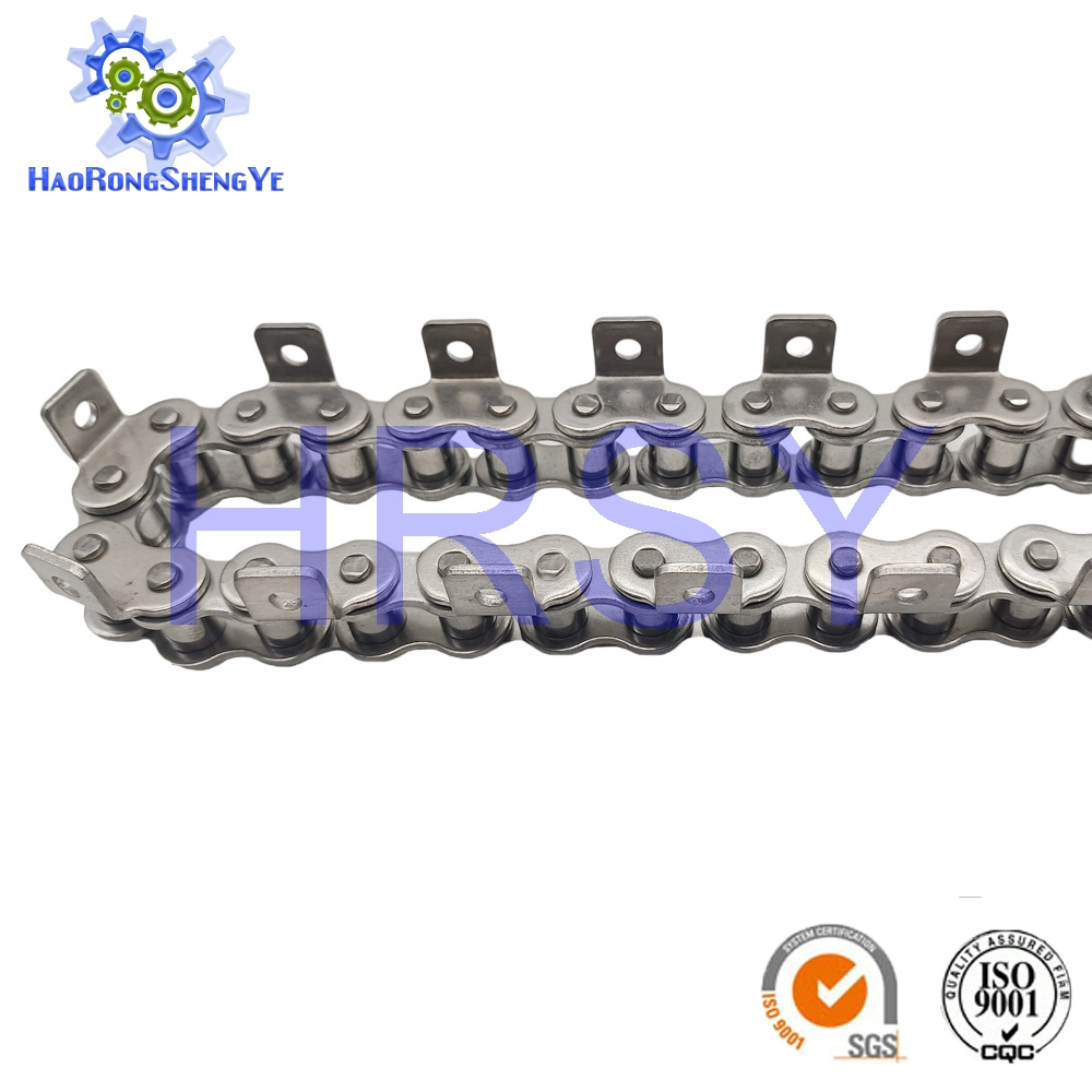 Bent Plate A1 Attachment SS304 Roller Chain