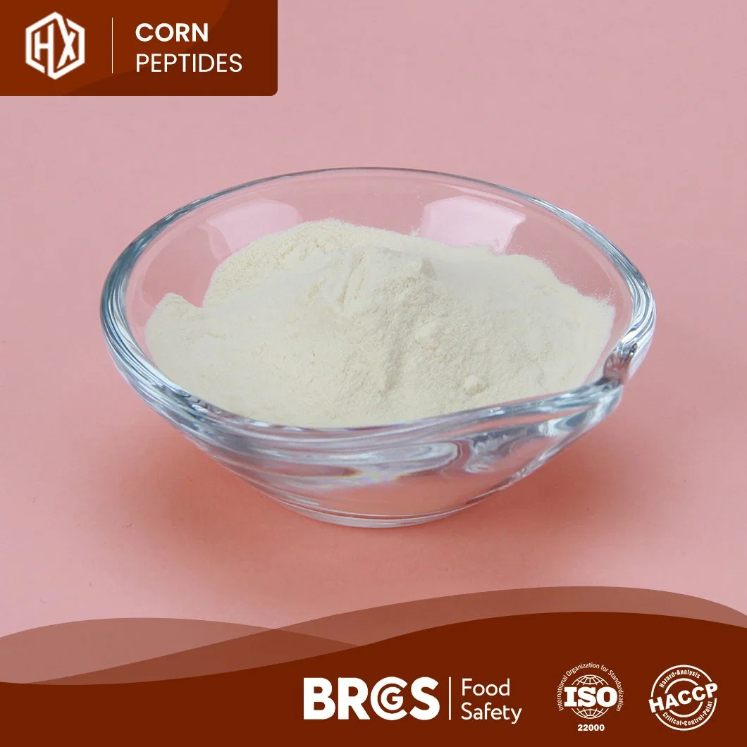 Haoxiang Food Grade 100% Hydrolyzed Corn Peptide Wholesale Customized Private Label Cornbean Collagen Peptide Powder for Keeping Moisture and Anti-Aging