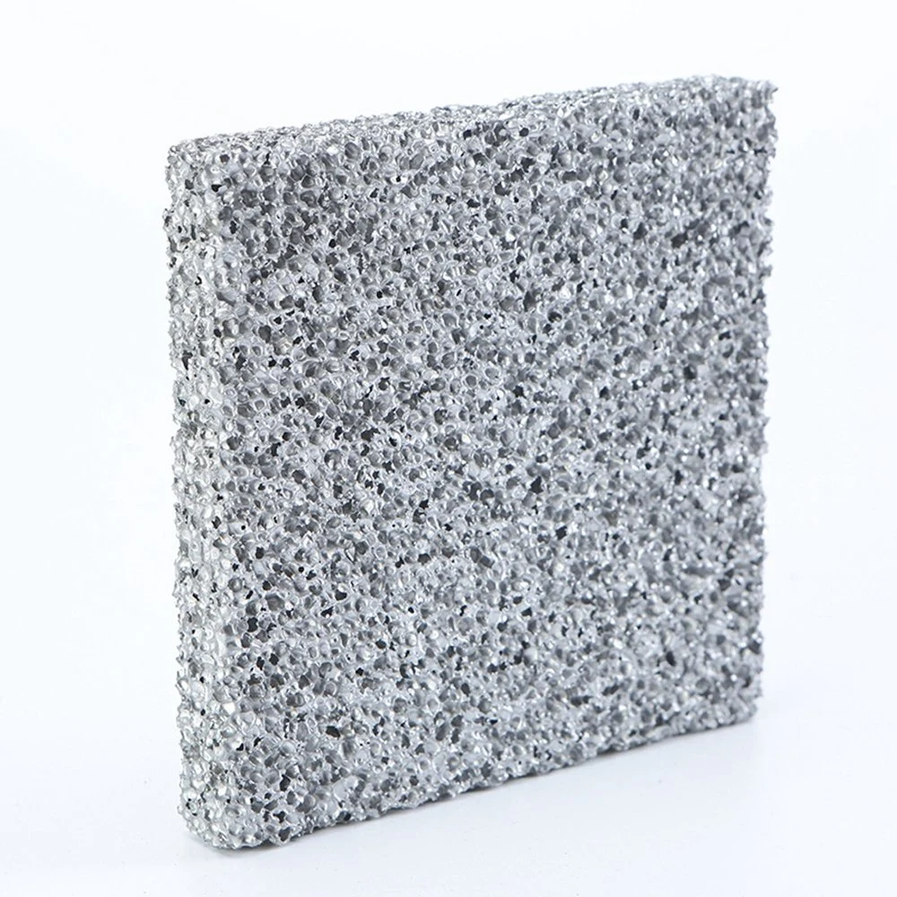 98% 60% 70% Porosity Customizable Size Electrode Metal Foam Nickel Chrome Copper Ti Aluminum Alloy Foam