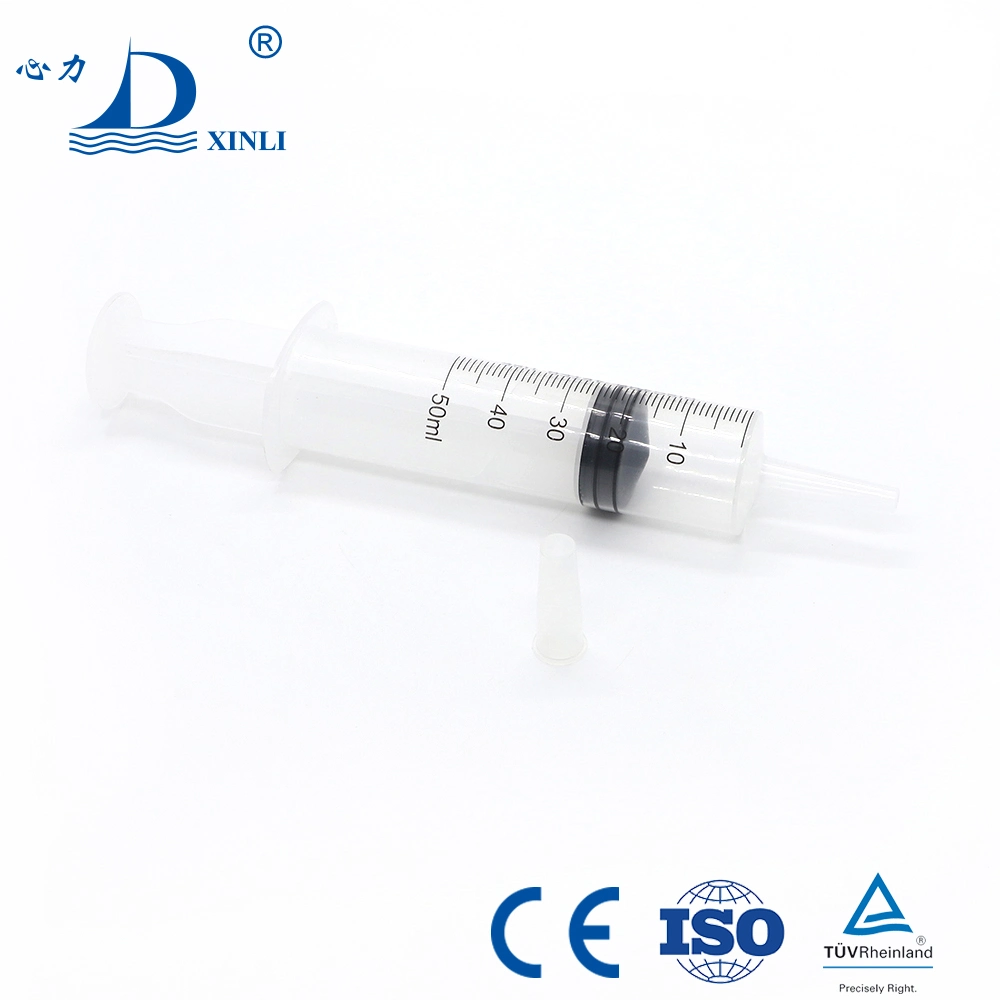 Ce ISO Medical Plastic PP 50ml 60ml 100ml seringue d'irrigation