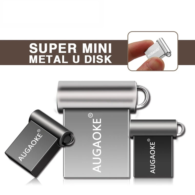 USB-Stick mit USB-Stick, 64GB 2,0, Metall, USB-Stick, Stift USB-Stick