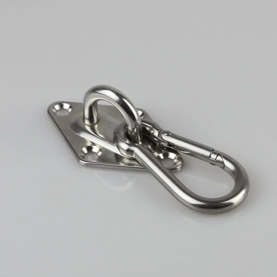 Chinese Rigging Hardware Manufacturer Stainless Steel 304 Swinging Ceiling Hook Chair Accessories Spring Hook