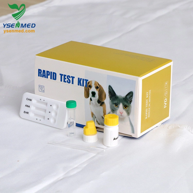 المعدات الطبية Canine edemper وParvo Virus Antigen Combo سريعة اختبار