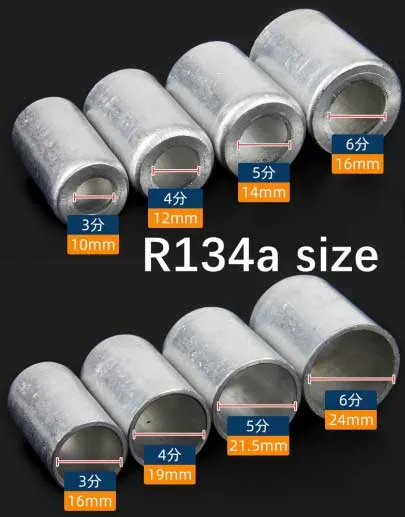 Mangueras de aire acondicionado Manguera negra SAE J2064 Tipo C Proveedores de líneas de mangueras de aire acondicionado automotriz Sistemas de aire acondicionado